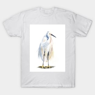 Watercolor Heron T-Shirt